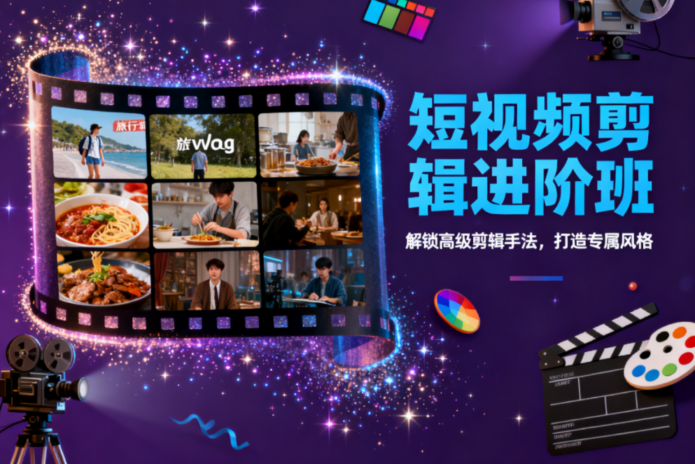 赤峰影视后期剪辑零门槛培训！灵活课时轻松学